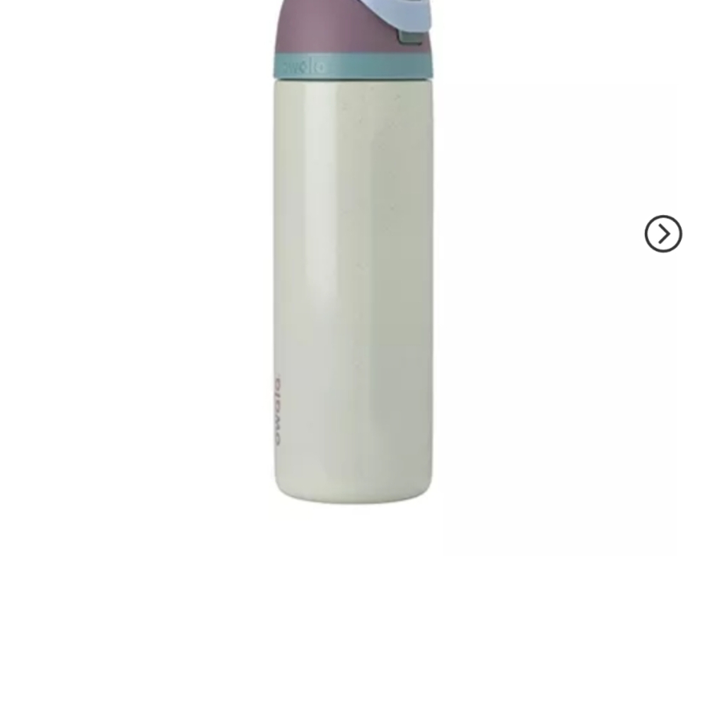 Owala Confetti Custom Insulated Water Bottle - Cream and Purple